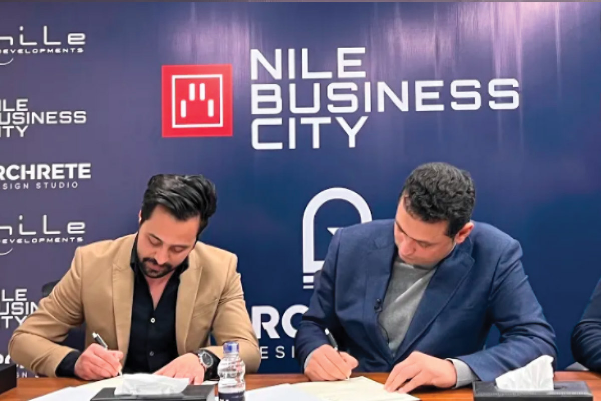 Archrete Design wins the competition for the best design for Nile Business City