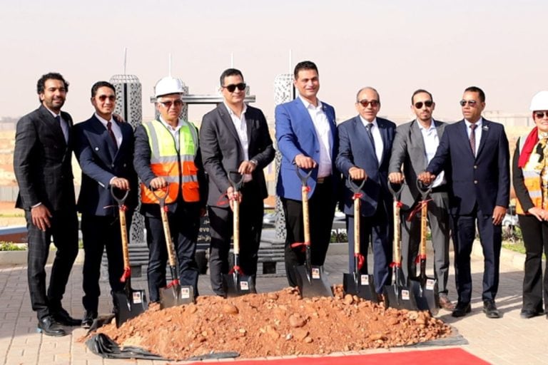 «النيل للتطوير» تضع حجر الأساس لمشروع Nile Business City بالعاصمة الإدارية الجديدة