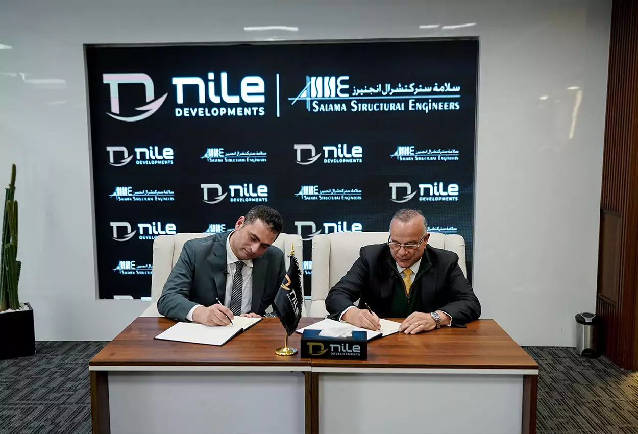 Nile Real Estate signs a contract with the global office of Asaad Salama as a consultant
