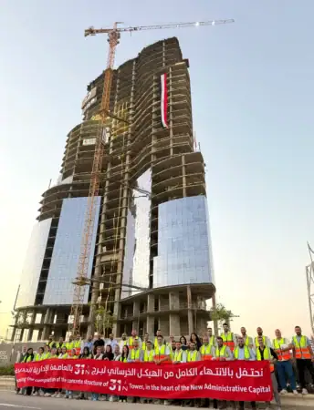 Nile Developments Becomes First to Complete 31North Skyscraper Structure