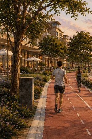 jogging track